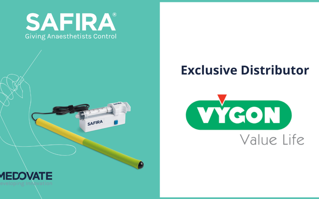 Vygon signs exclusive agreement with Medovate to distribute regional anaesthesia device