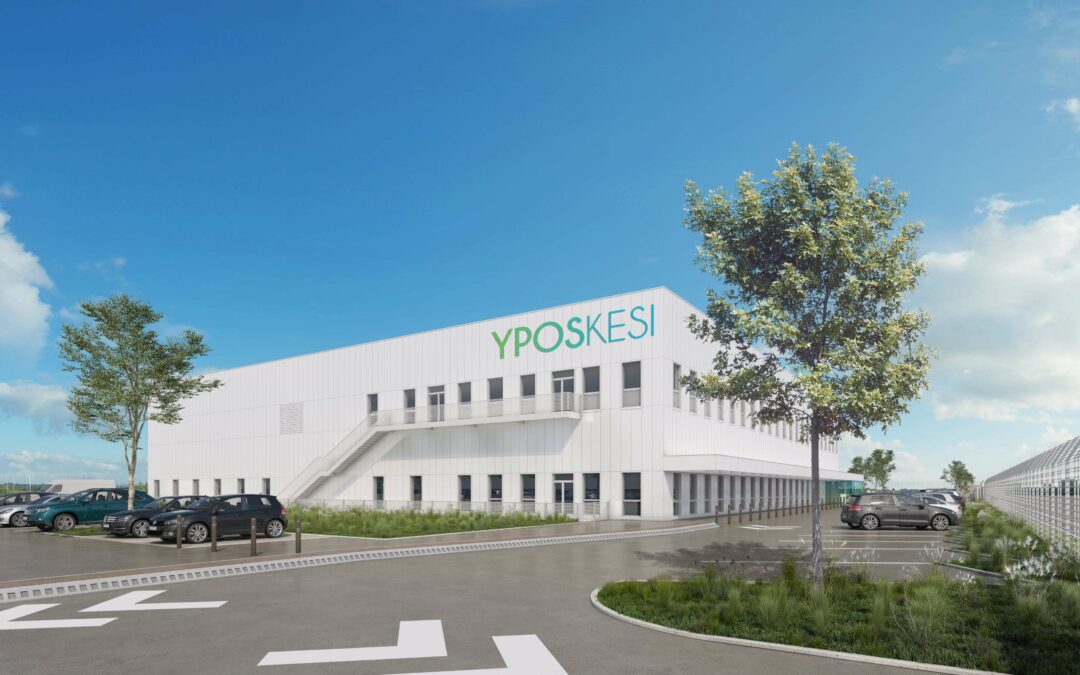 Yposkesi launches construction of its second commercial bioproduction site
