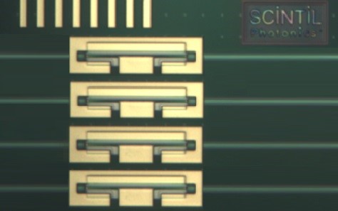 Scintil Photonics demonstrates first single chip 100 GHz DFB Comb Laser Source at OFC 2023