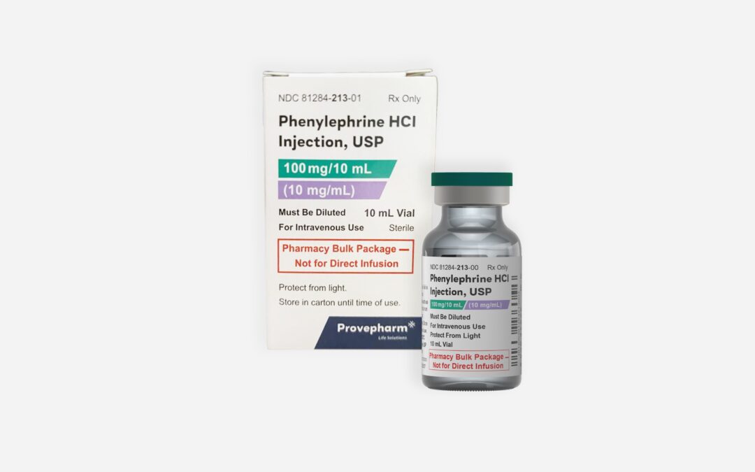 Provepharm Inc. Issues Voluntary Nationwide Recall of One Lot of  Phenylephrine Hydrochloride Injection, USP, 10 mg/ mL (Pharmacy Bulk Package) Due to Presence of Particulate Matter