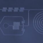 Microfluidic circuit using SmartPrint UV and Eden Tech software copyright Microlight3D